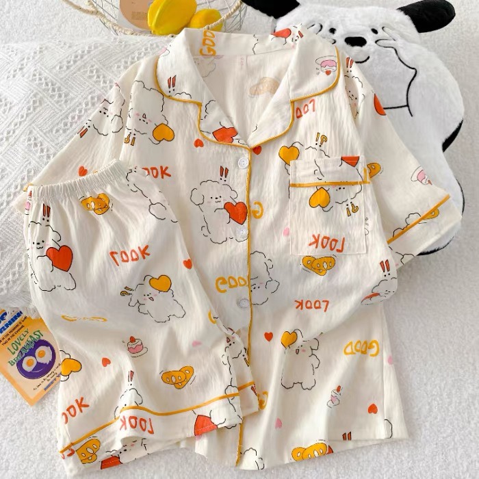 S303. SLEEPWEAR DOG ORANGE