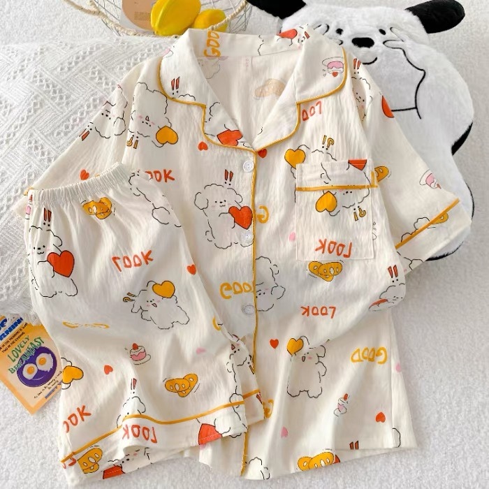 S303. SLEEPWEAR DOG ORANGE