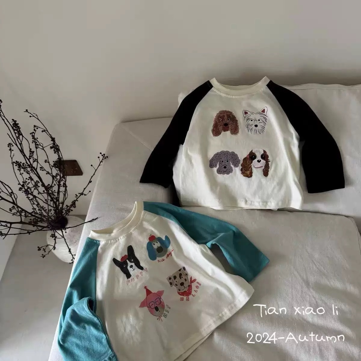K376. KID GIRL GREEN TOP