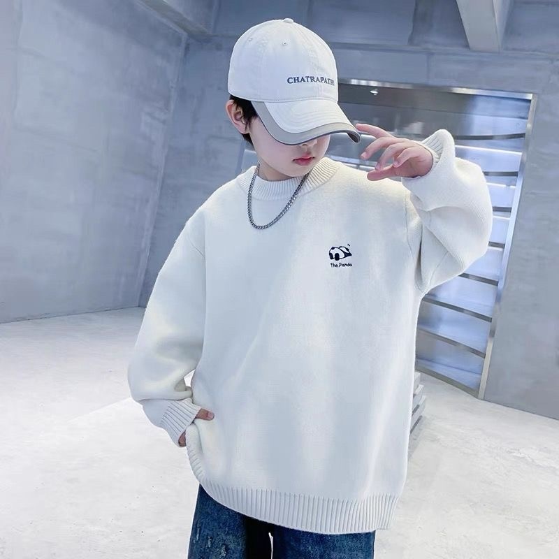 K49. WHITE  PANDA BABY TOP