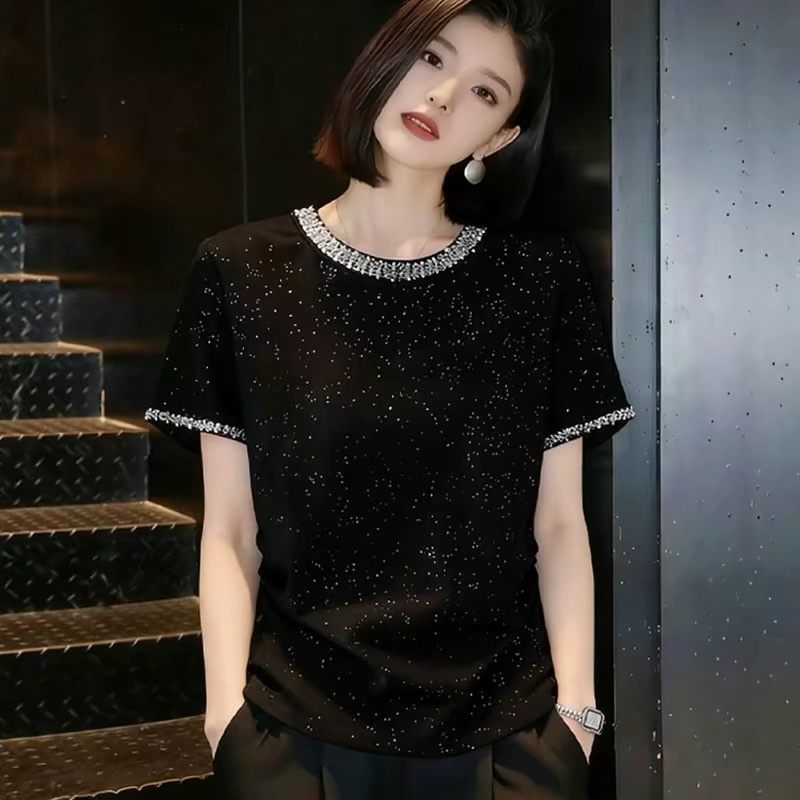 C888. MONGTOGHI TOP BLACK