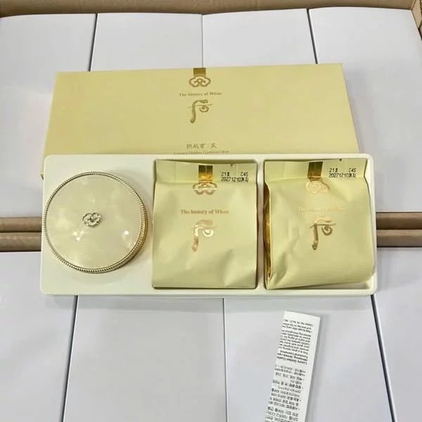 M14. CUSHION WHOO VÀNG