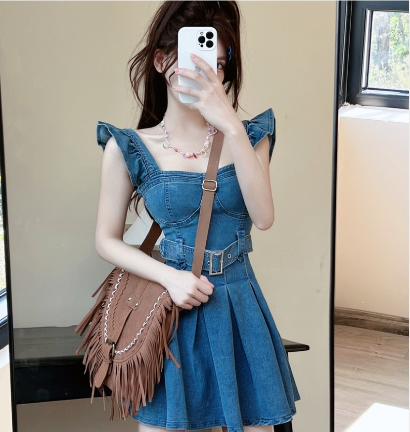 6755.  DENIM DRESS