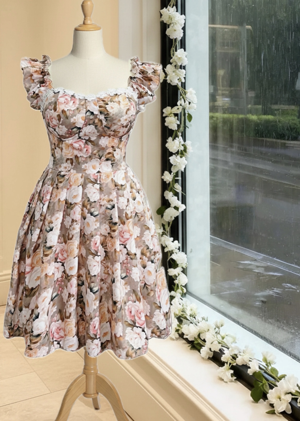 V144. ĐẦM MANGO NGẮN