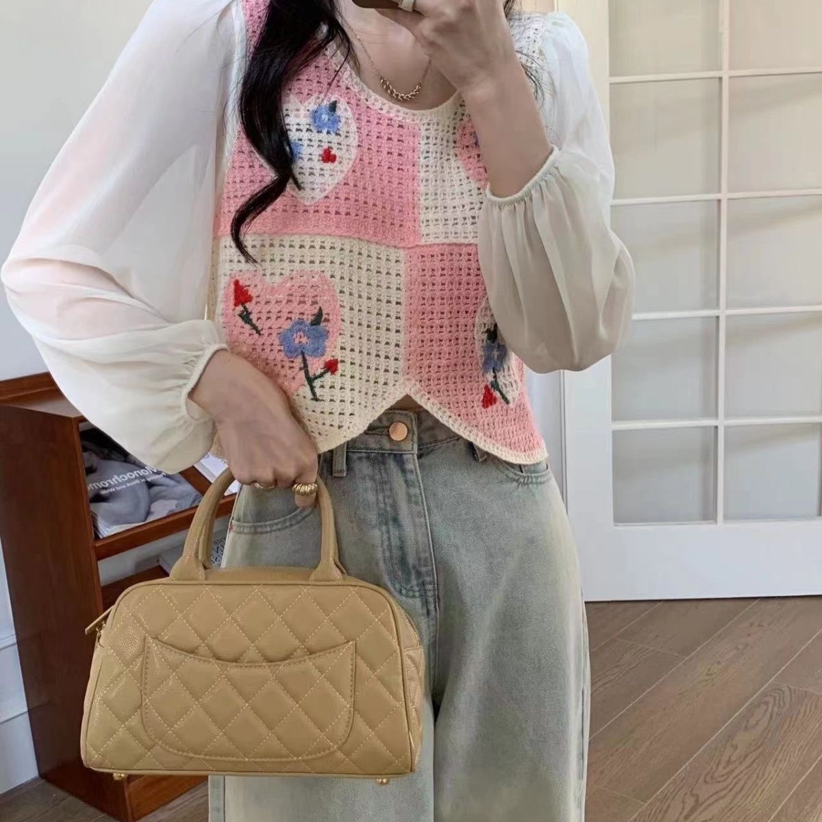 C966. MONGTOGHI TOP PINK