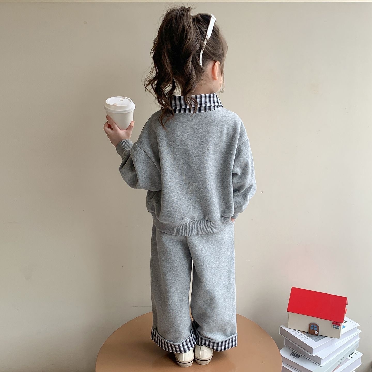 K37. GRAY BABY SET