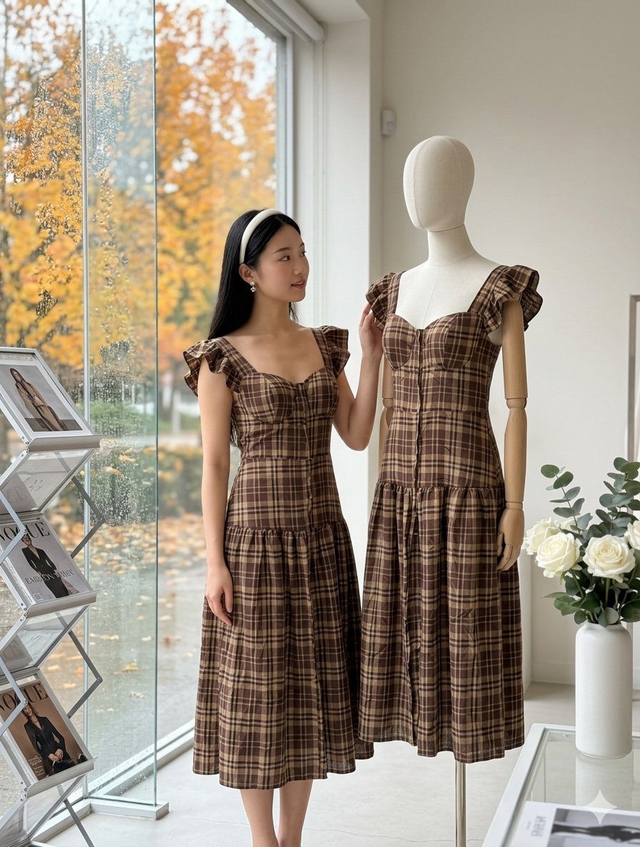 V738. MAXI DRESS