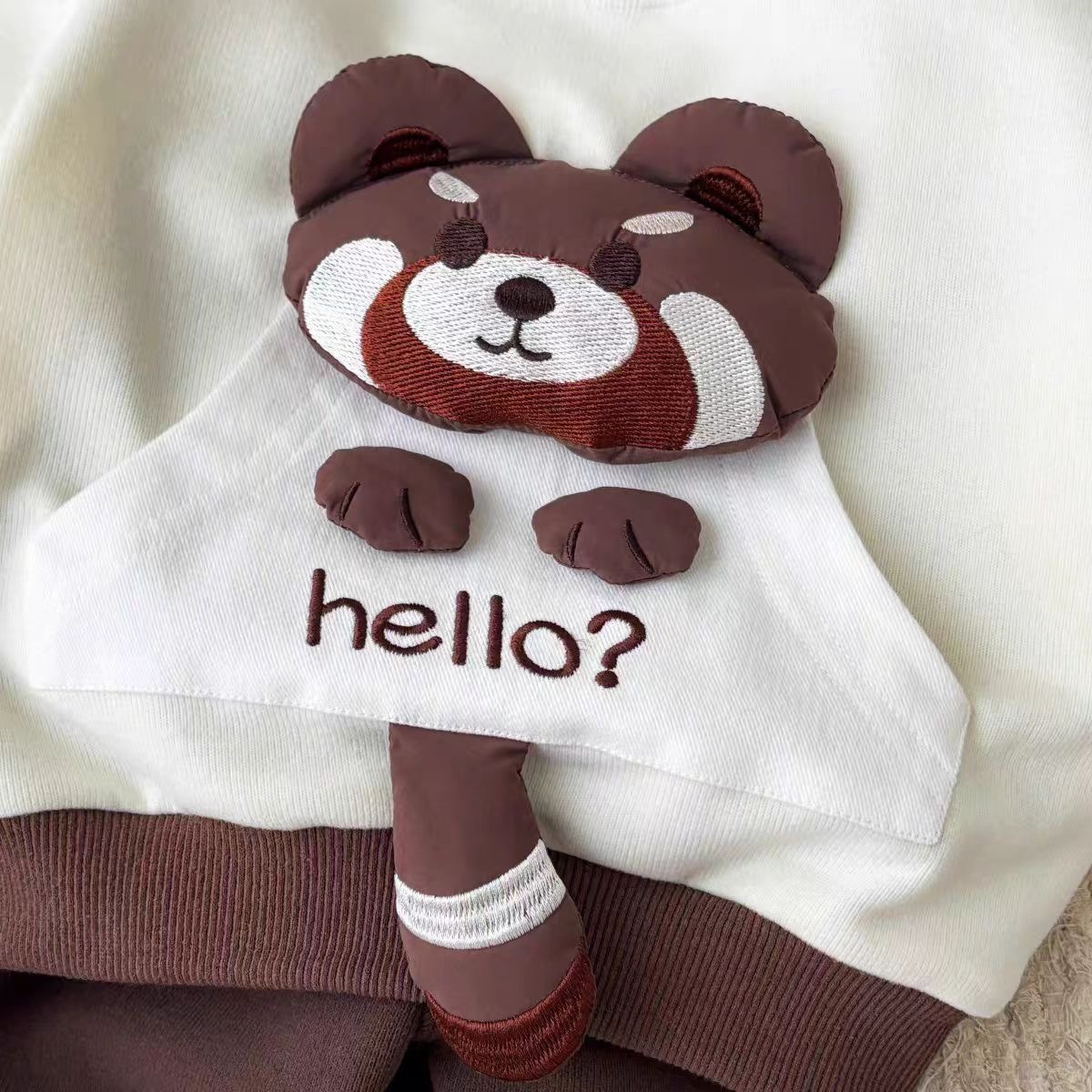 K76. BROWN BEAR BABY SET