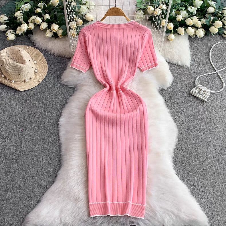 8102. PINK DRESS