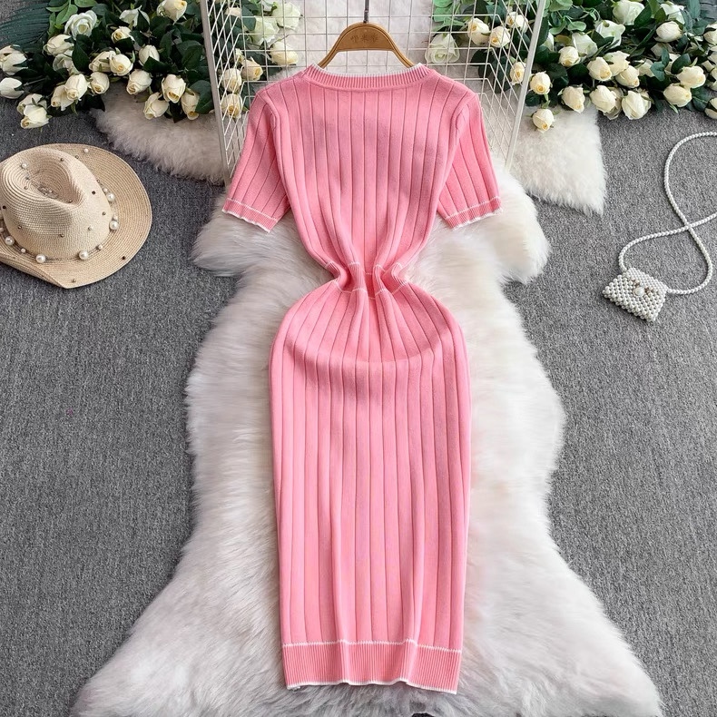 8102. PINK DRESS