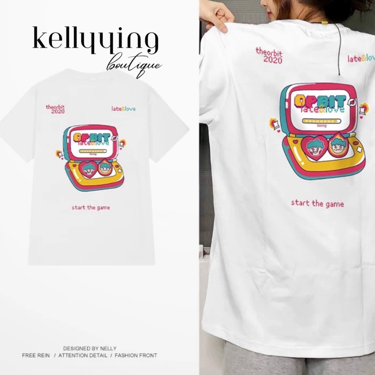 1669. OPBIT WHITE TEE