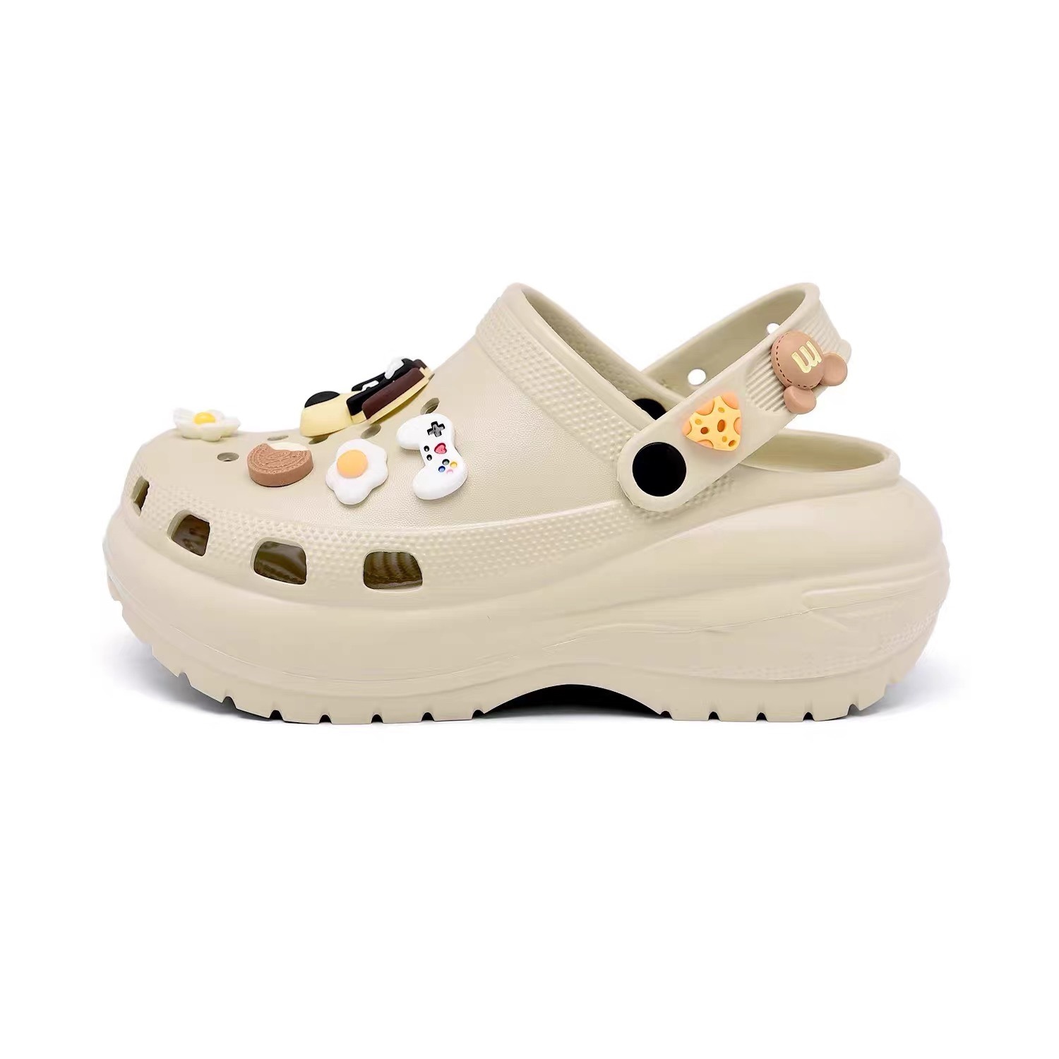 A474. CROCS PUPPY NUDE