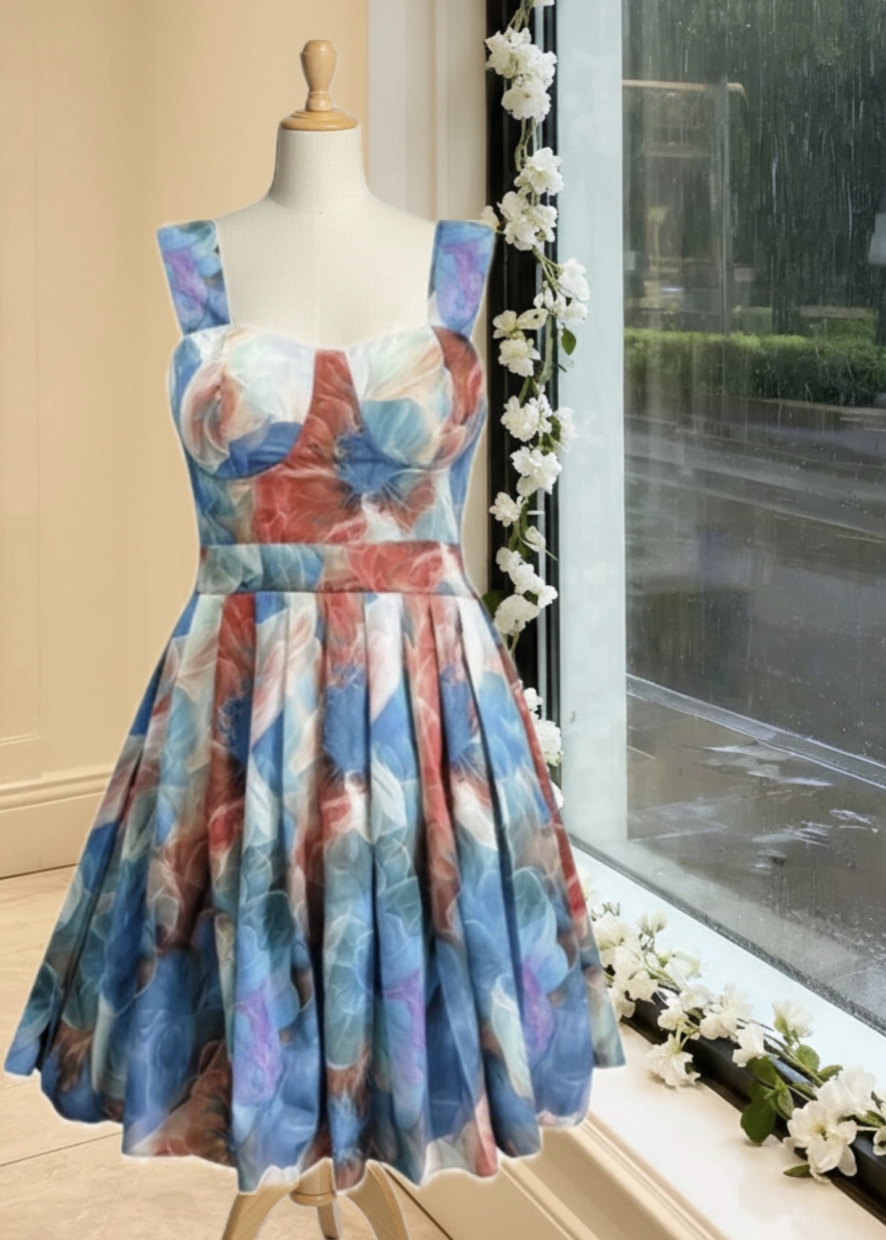 V171. ĐẦM MANGO NGẮN