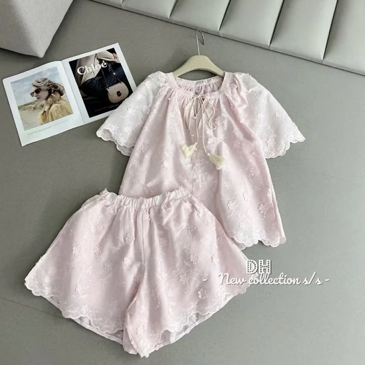 V1242. SET PINK NGAN