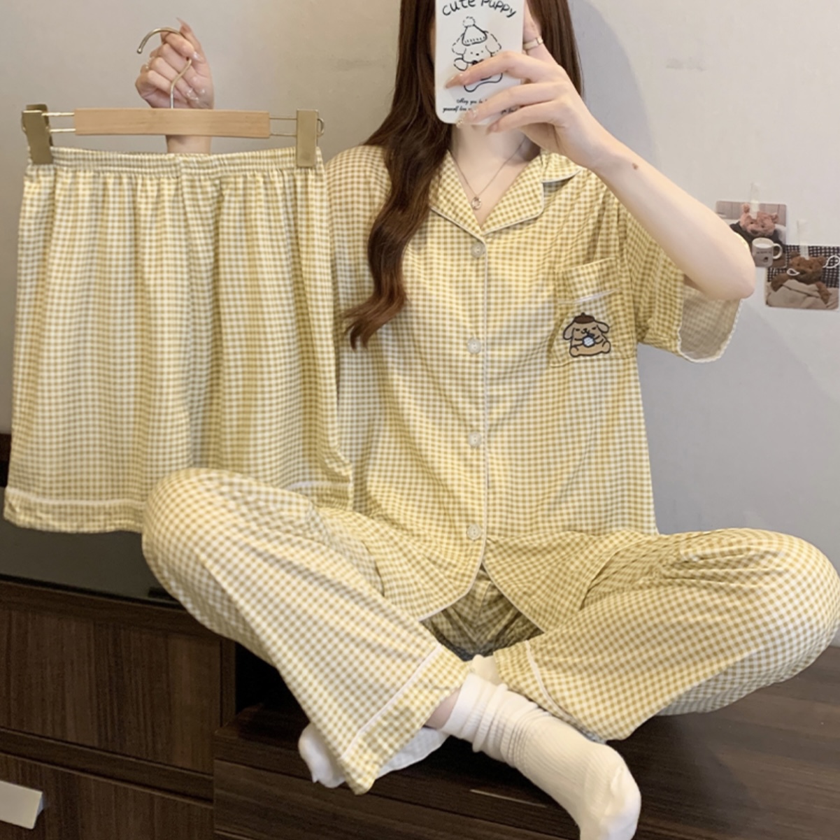 S221. SLEEPWEAR CUTIE YELLOW