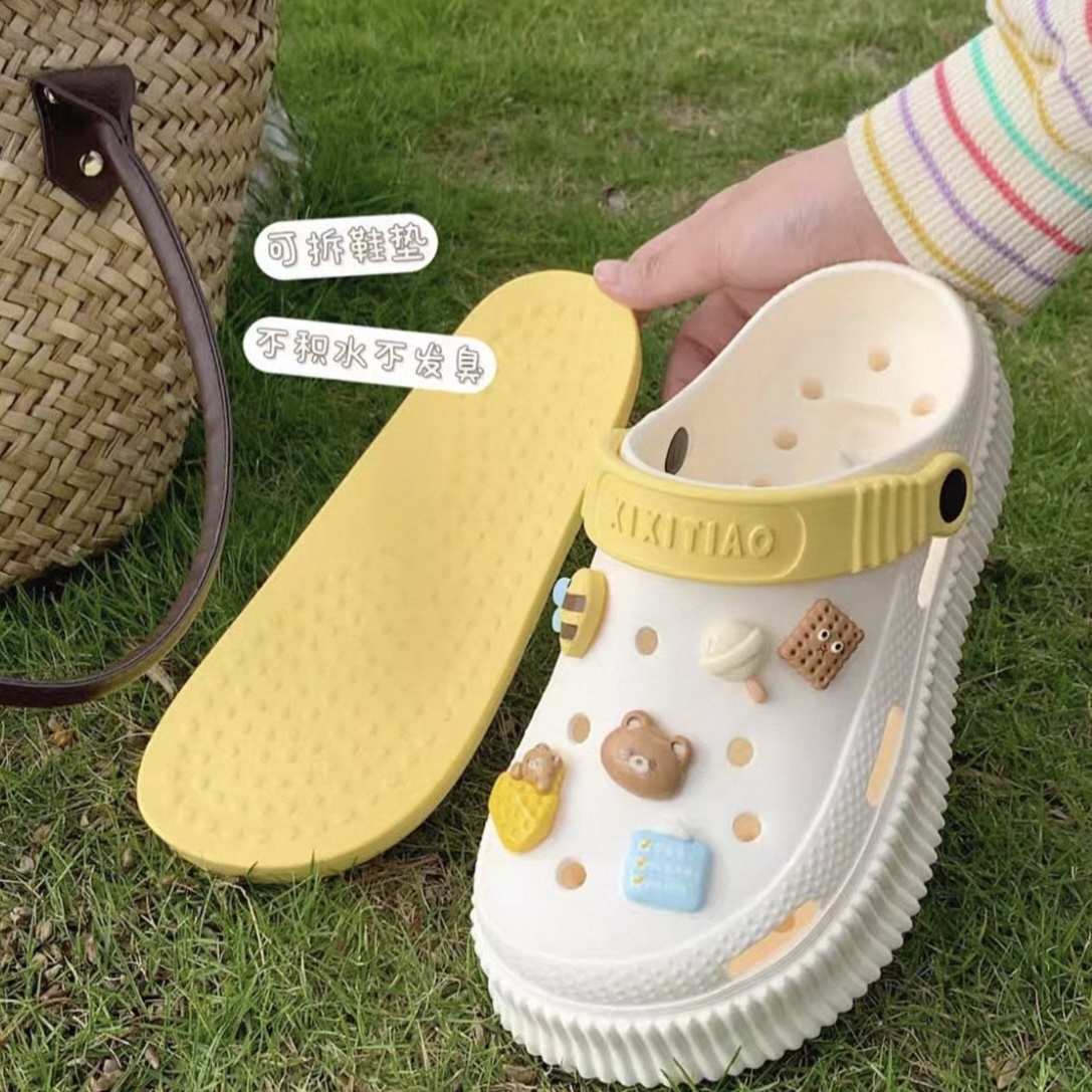 A458. CROCS BEAR YELLOW