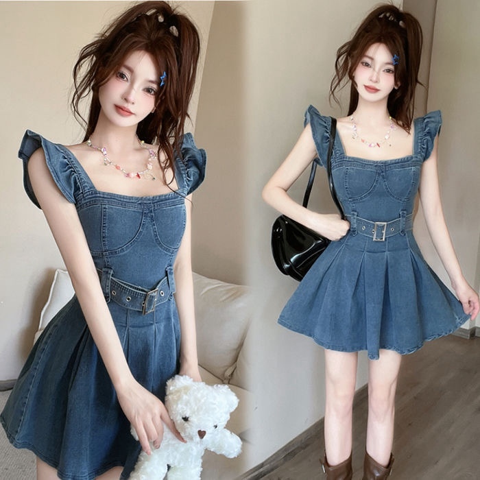 6755.  DENIM DRESS