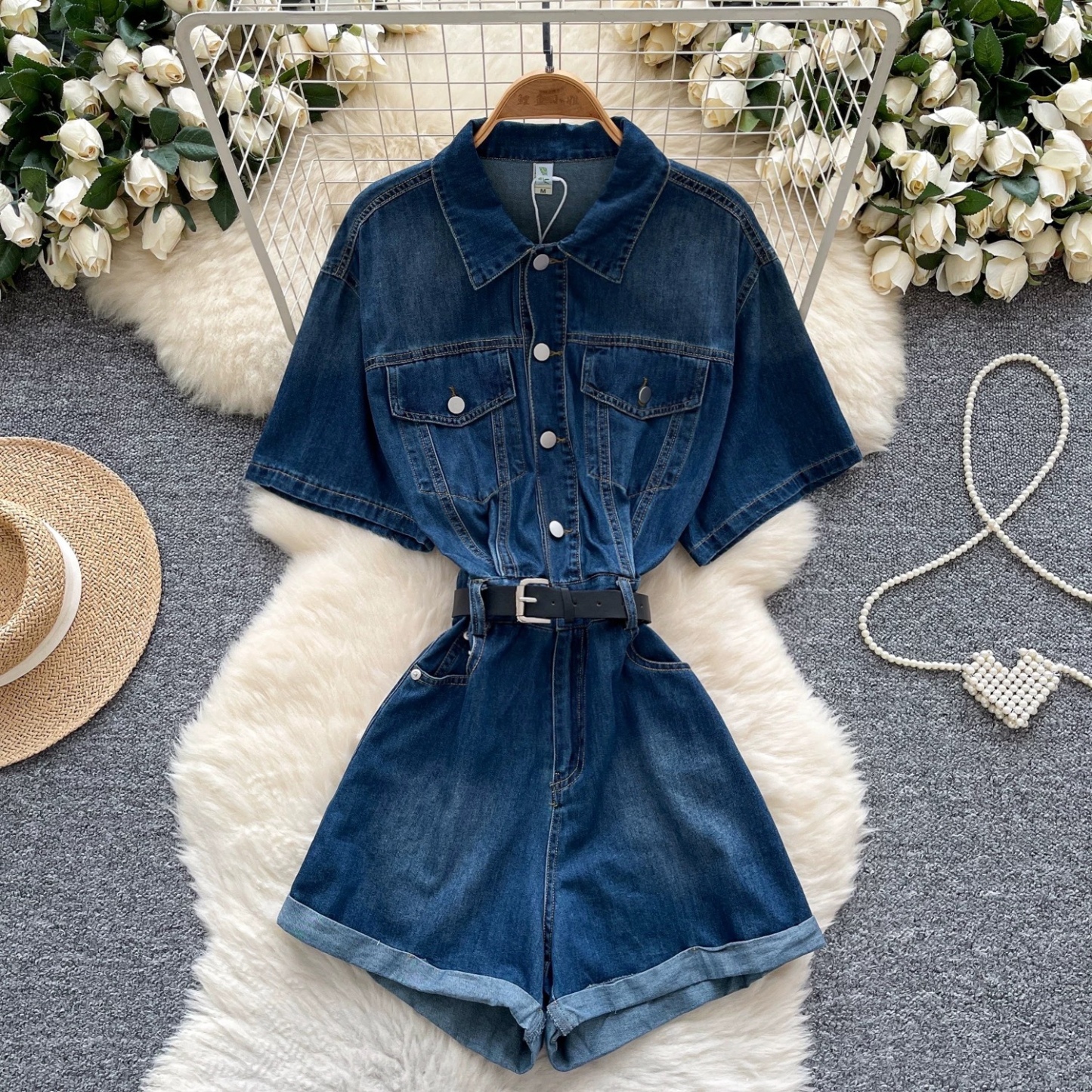 6752. SET DARK BLUE JEAN