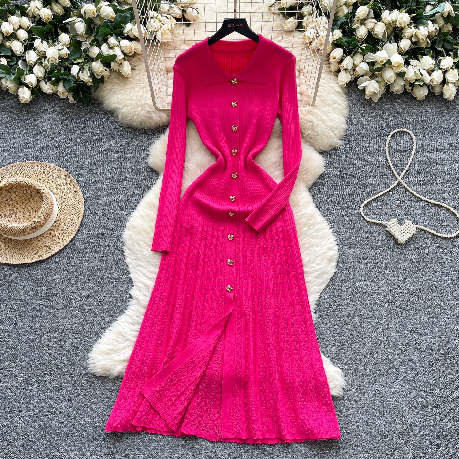 8155. PINK DRESS