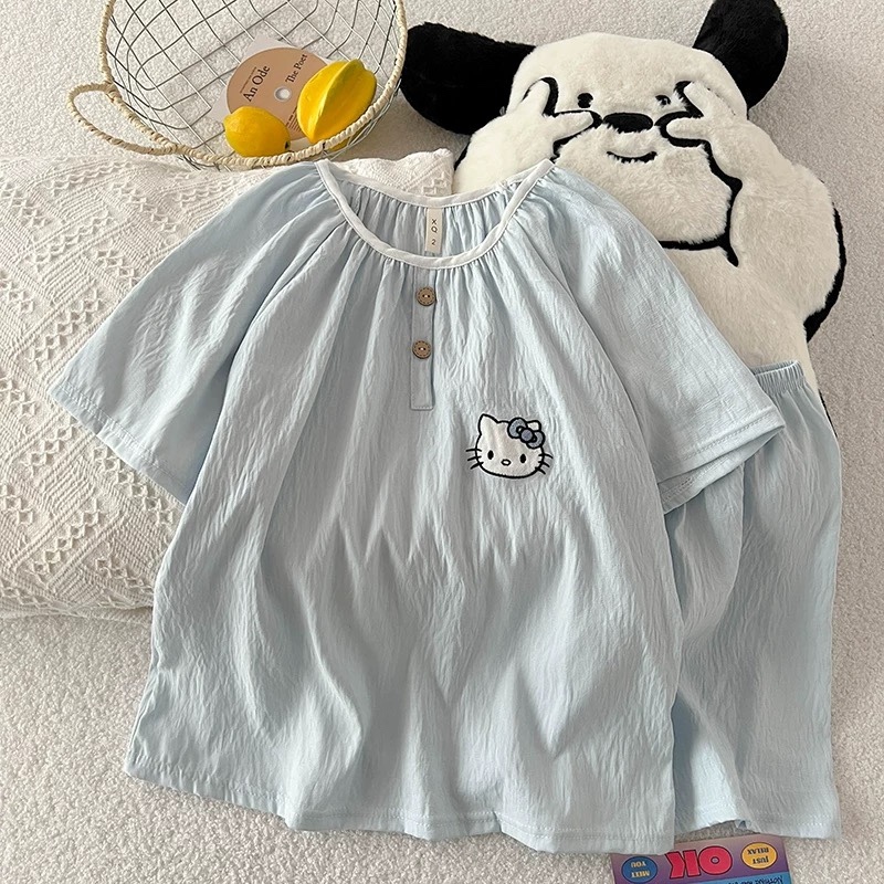 S286. SLEEPWEAR HELLO KITTY BLUE
