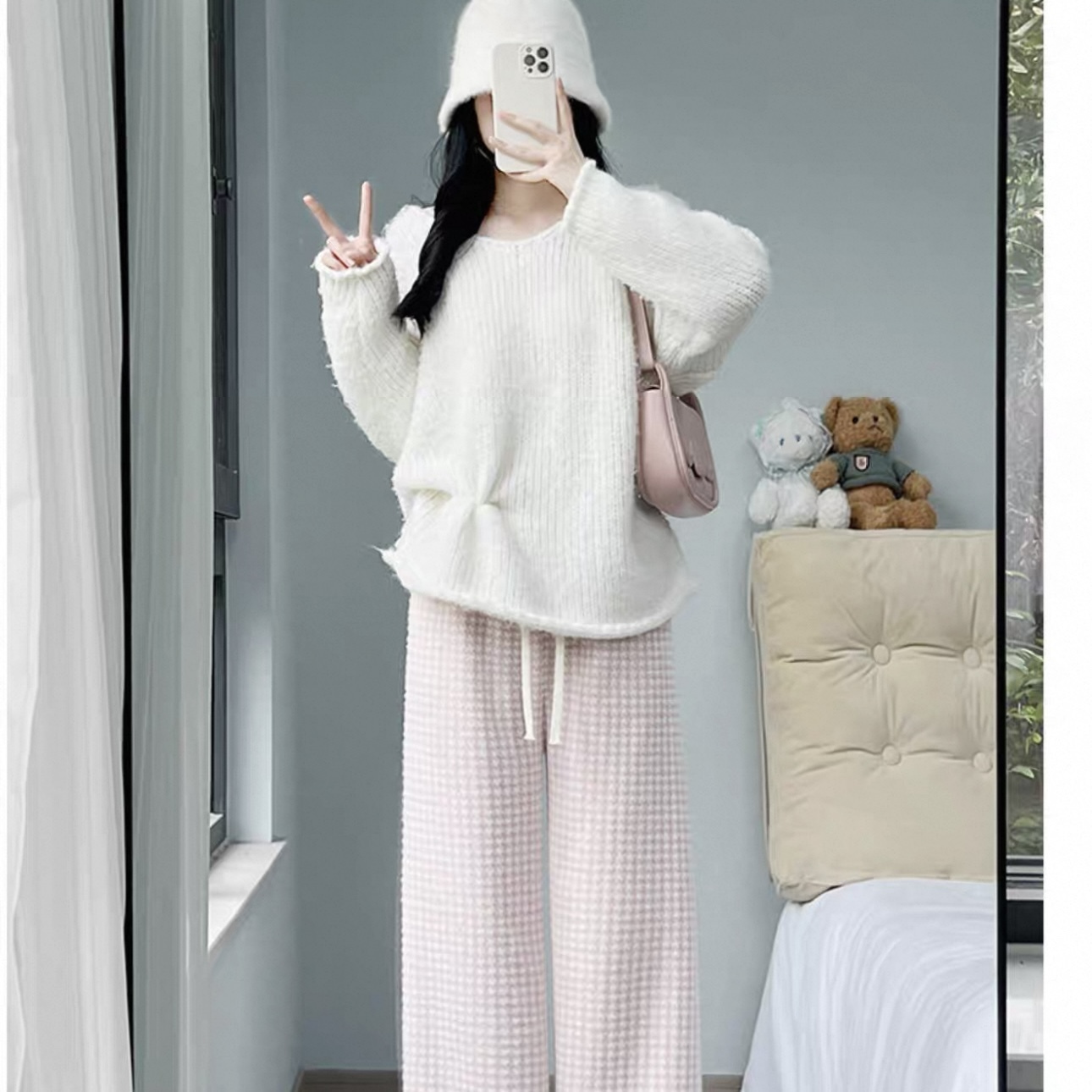 5390. PINK LONG BOTTOM