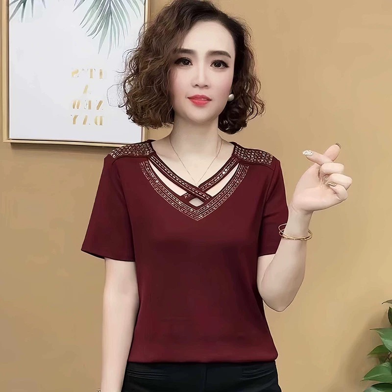 C863. MONGTOGHI TOP RED