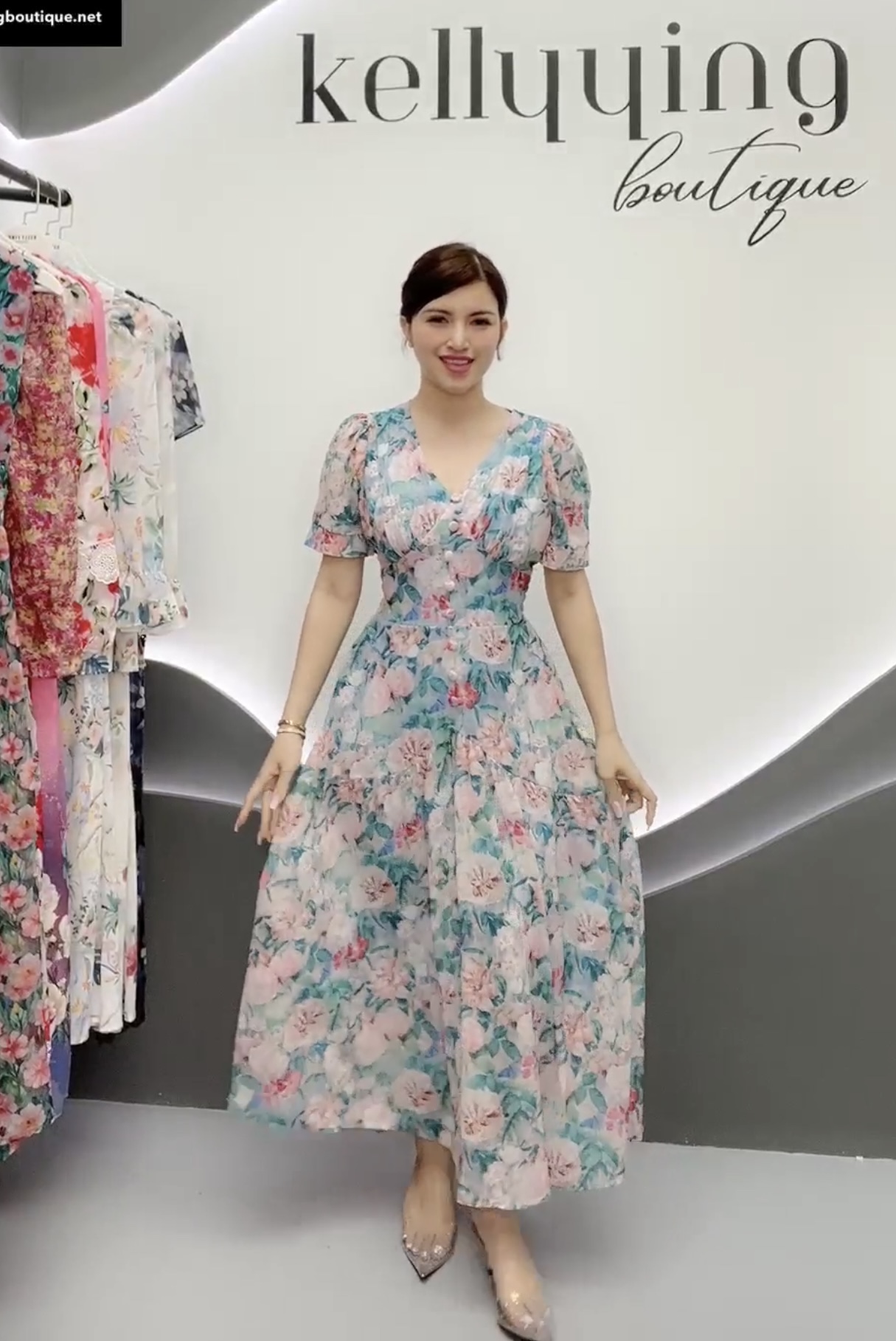 V275. HOA MINT DRESS