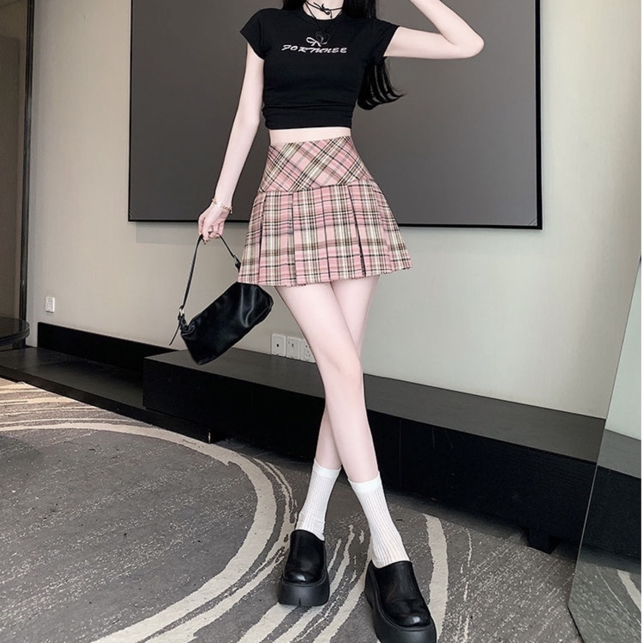 5347. PINK SKIRT BOTTOM