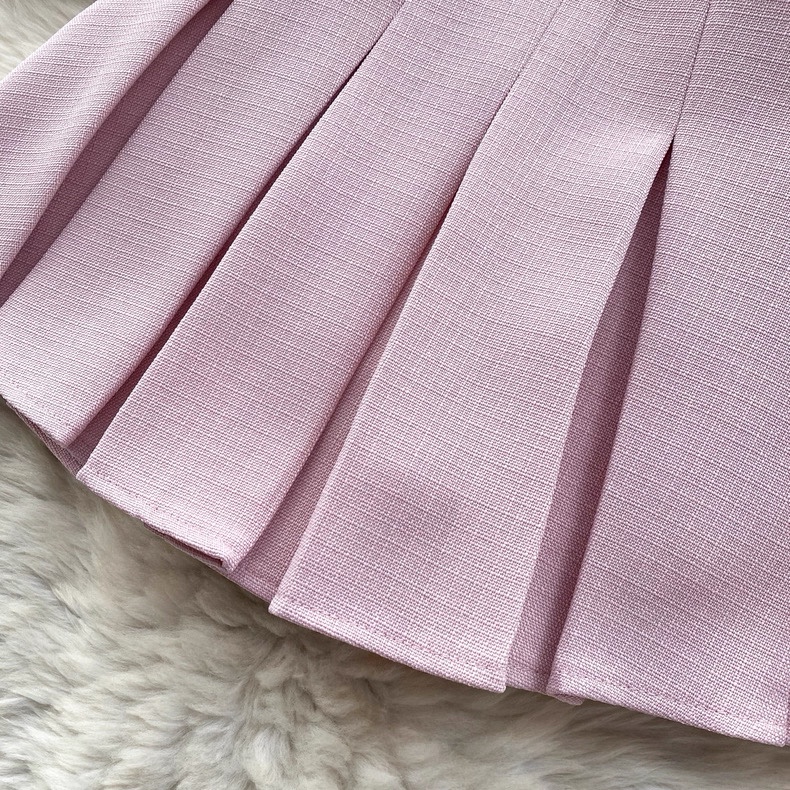 6786. PINK SHORT SET