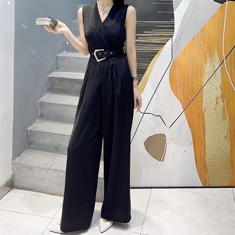 7683. BLACK JUMPSUIT