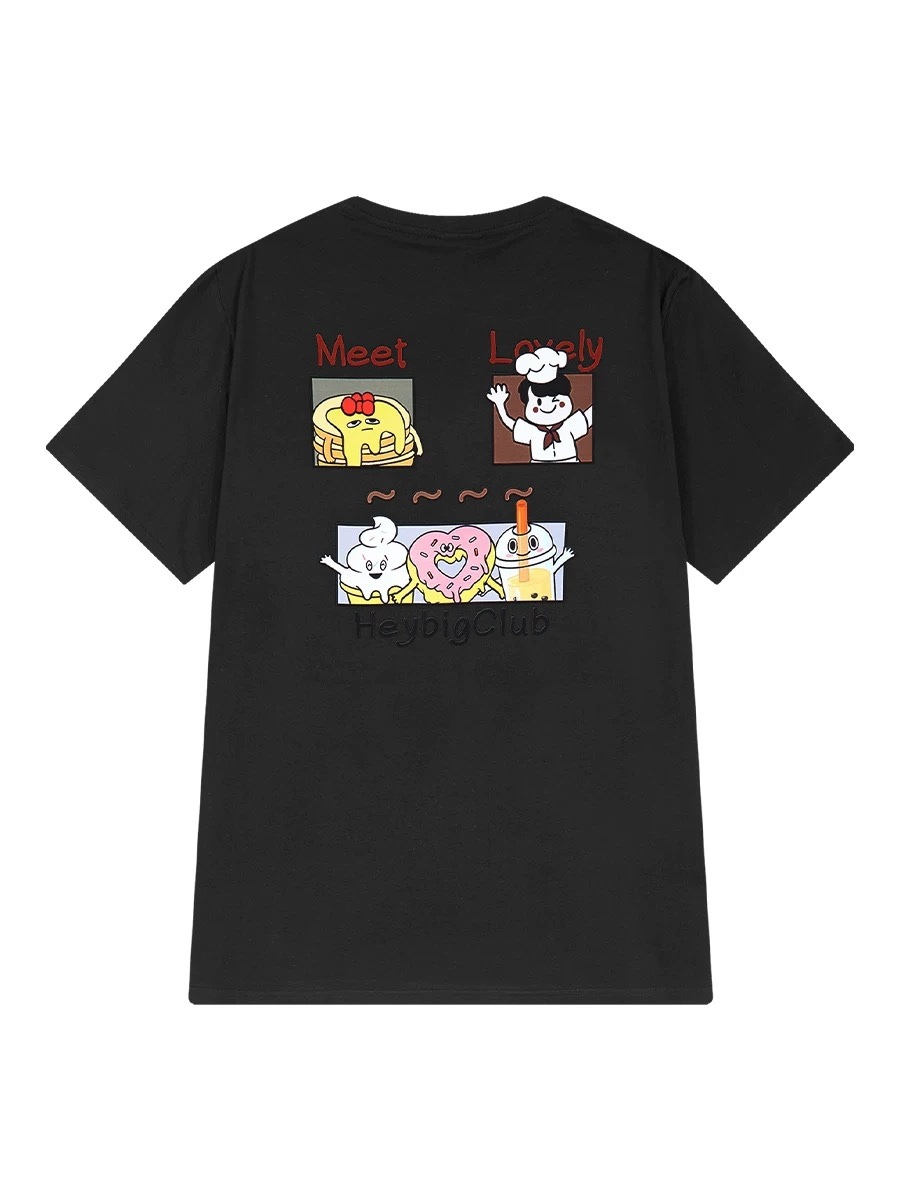 1667. CUTIE BLACK TEE