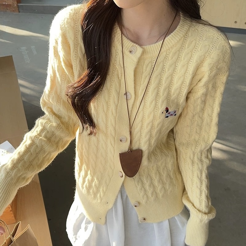 T274. SWEATER YELLOW DOG