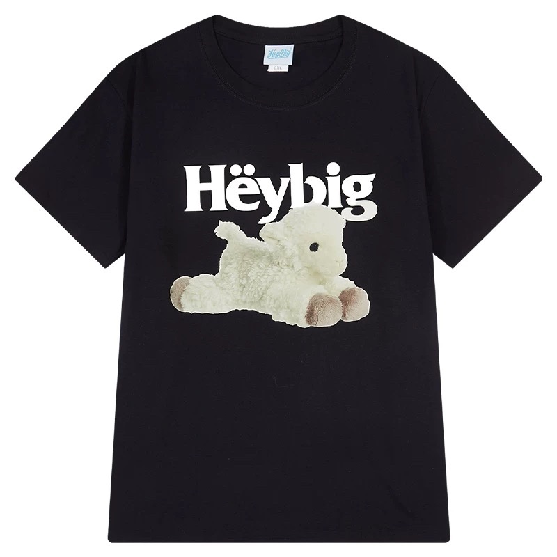 1694. SHEEP BLACK TEE