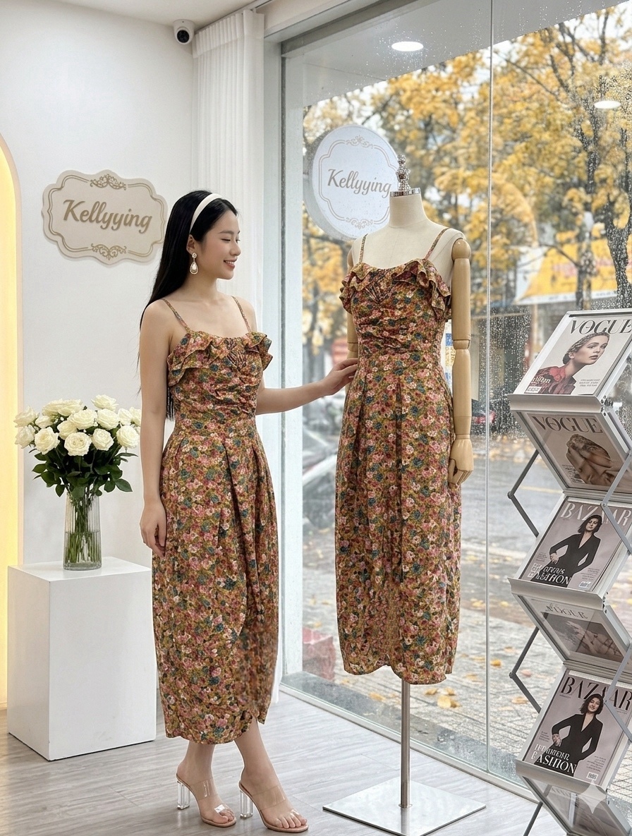 V742. MAXI DRESS