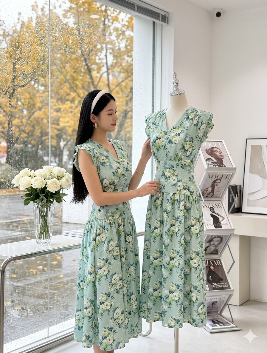 V721. MAXI DRESS