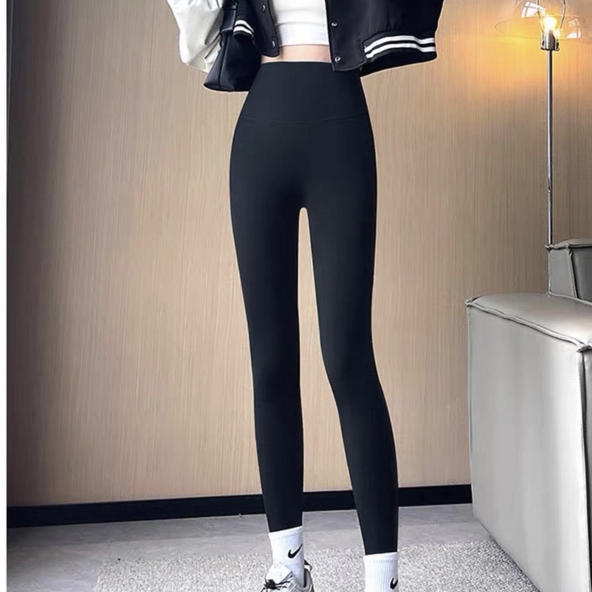 5409. BLACK LONG BOTTOM