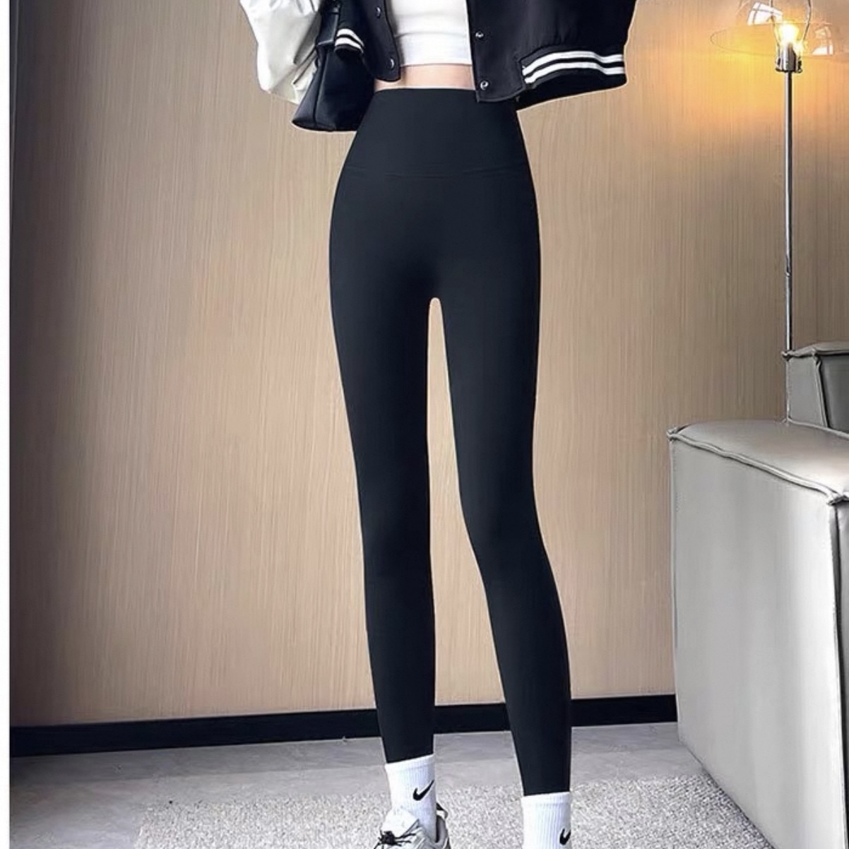 5409. BLACK LONG BOTTOM