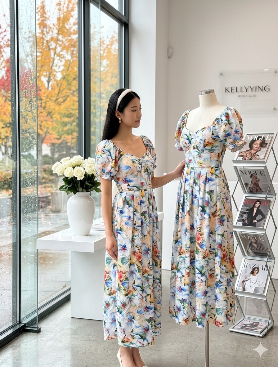 V726. MAXI DRESS