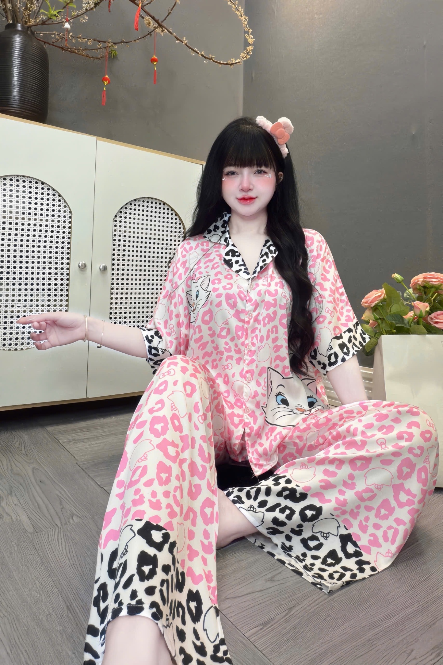 V1116. SLEEPWEAR MARIE BEO PINK