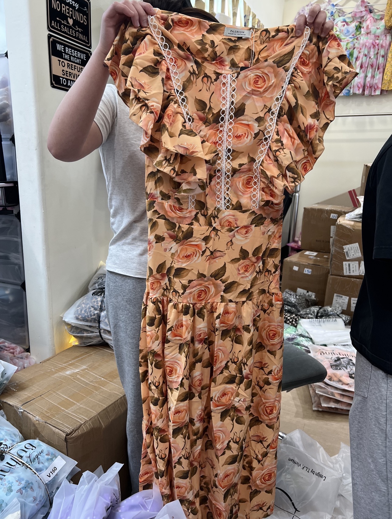 V719. MAXI DRESS