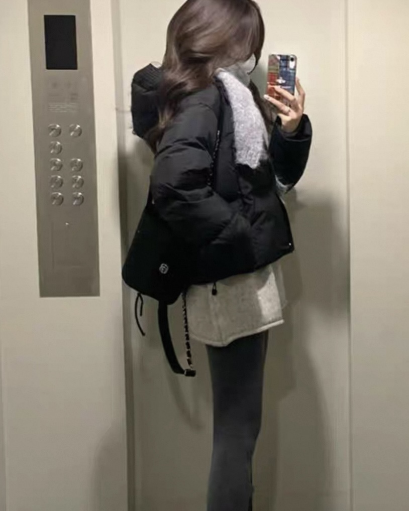 5388. DARK GRAY LONG BOTTOM