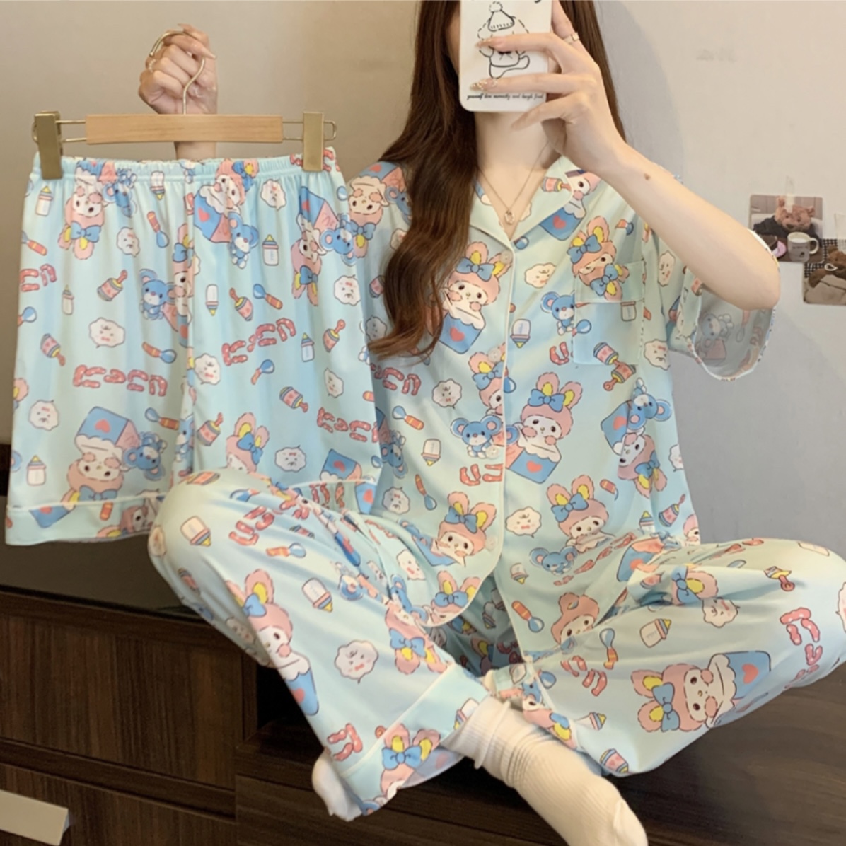 S217. SLEEPWEAR MELODY BLUE