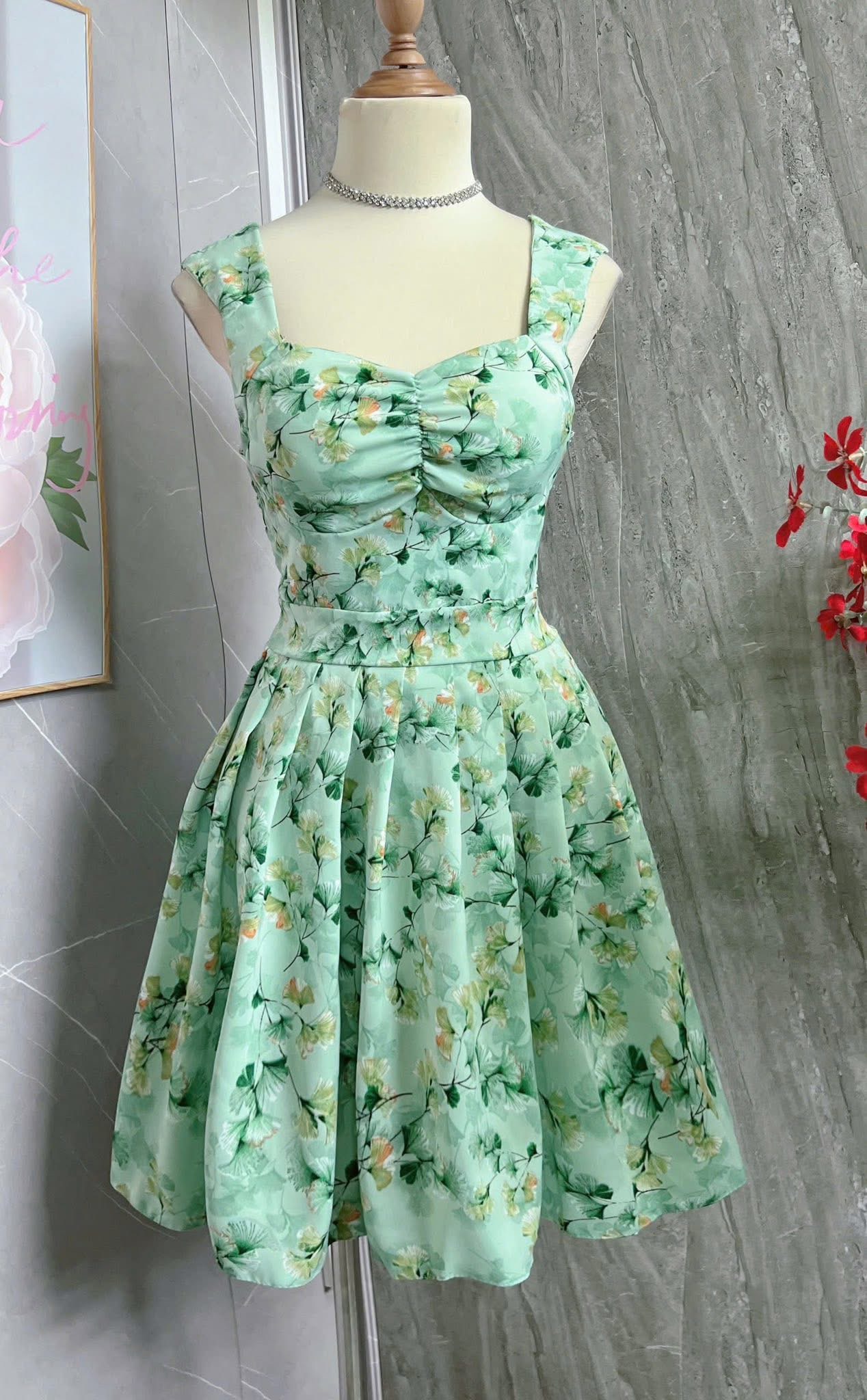 V683.. MAXI DRESS 2PCS