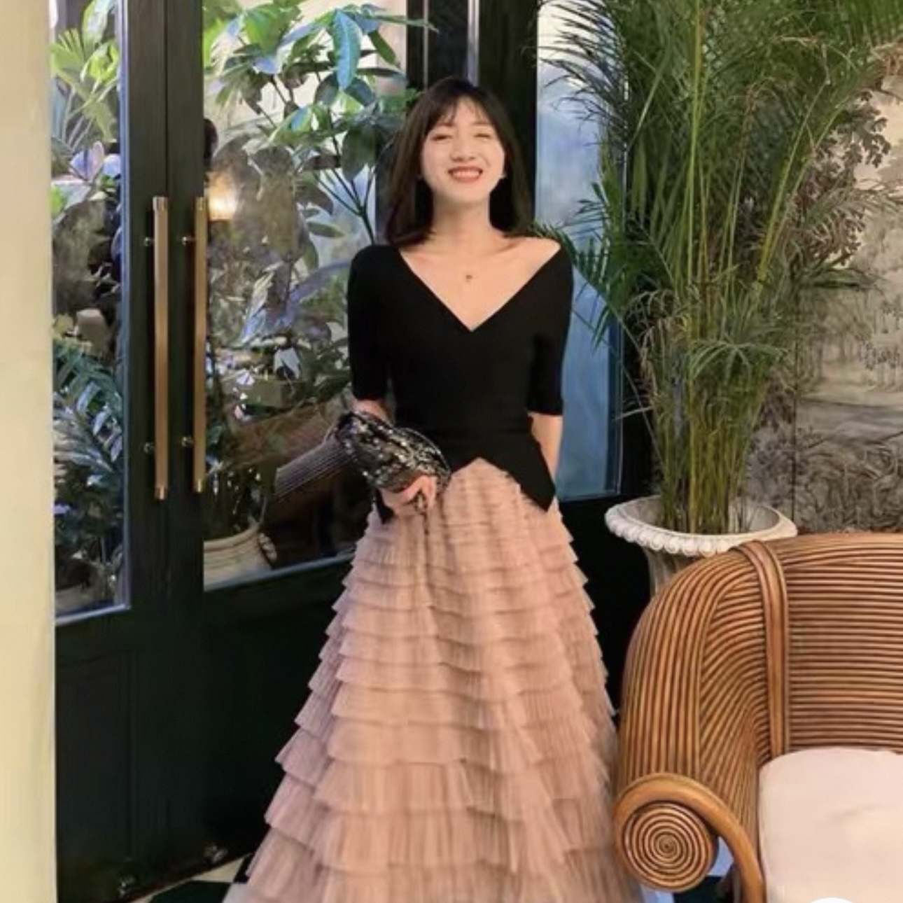 5393. PINK LONG BOTTOM