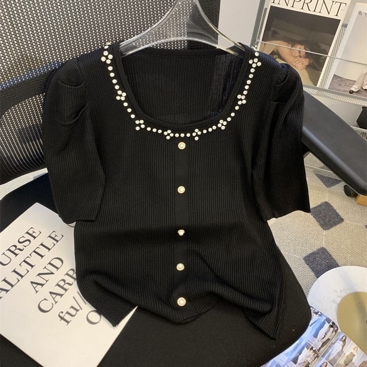 C930. MONGTOGHI TOP BLACK