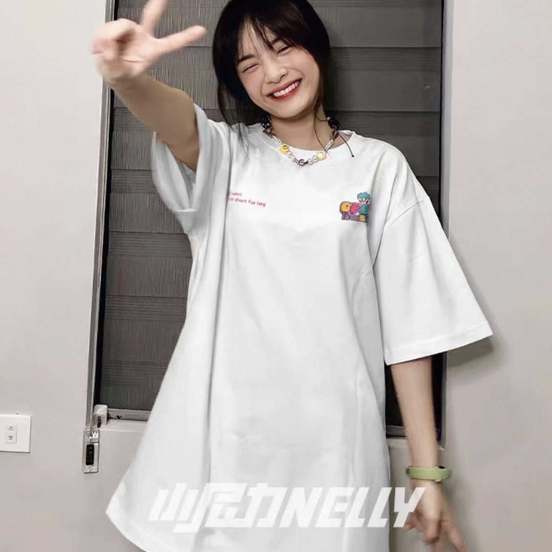 1669. OPBIT WHITE TEE