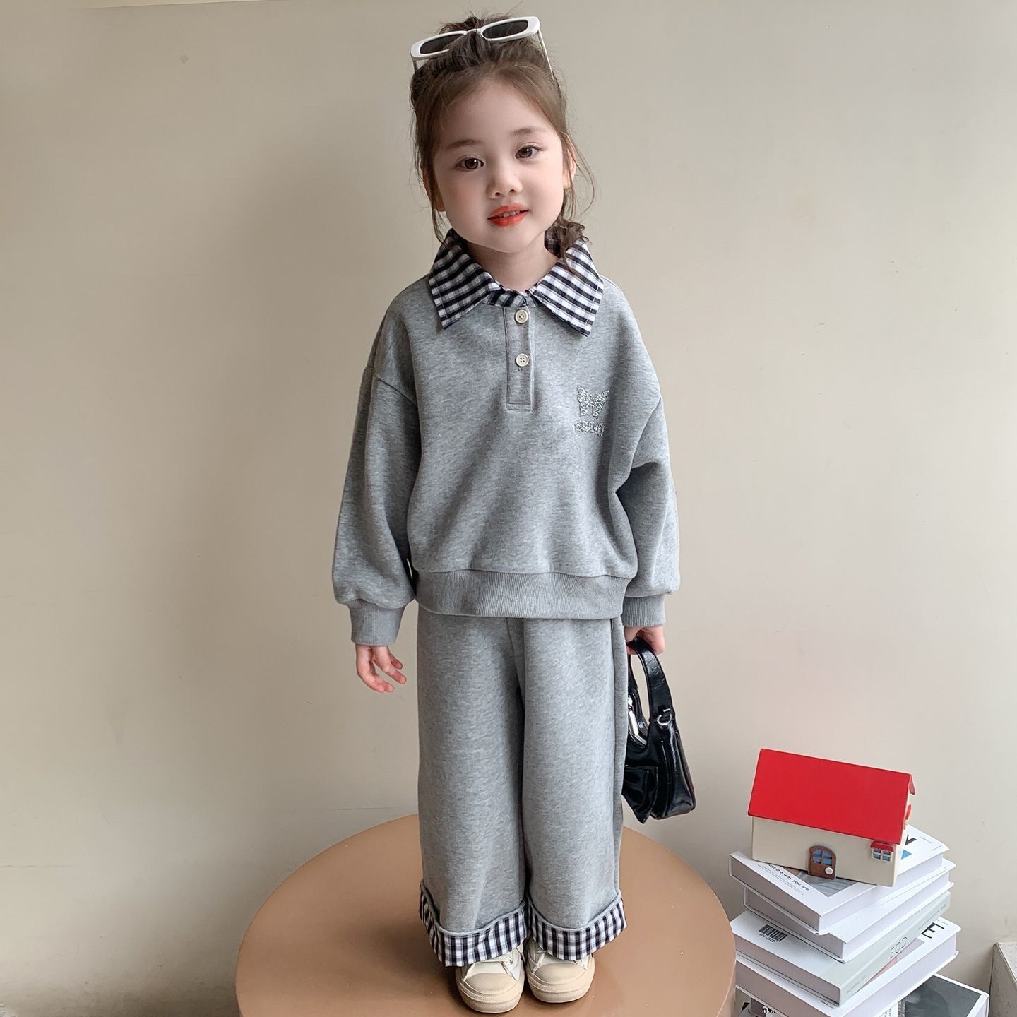 K37. GRAY BABY SET