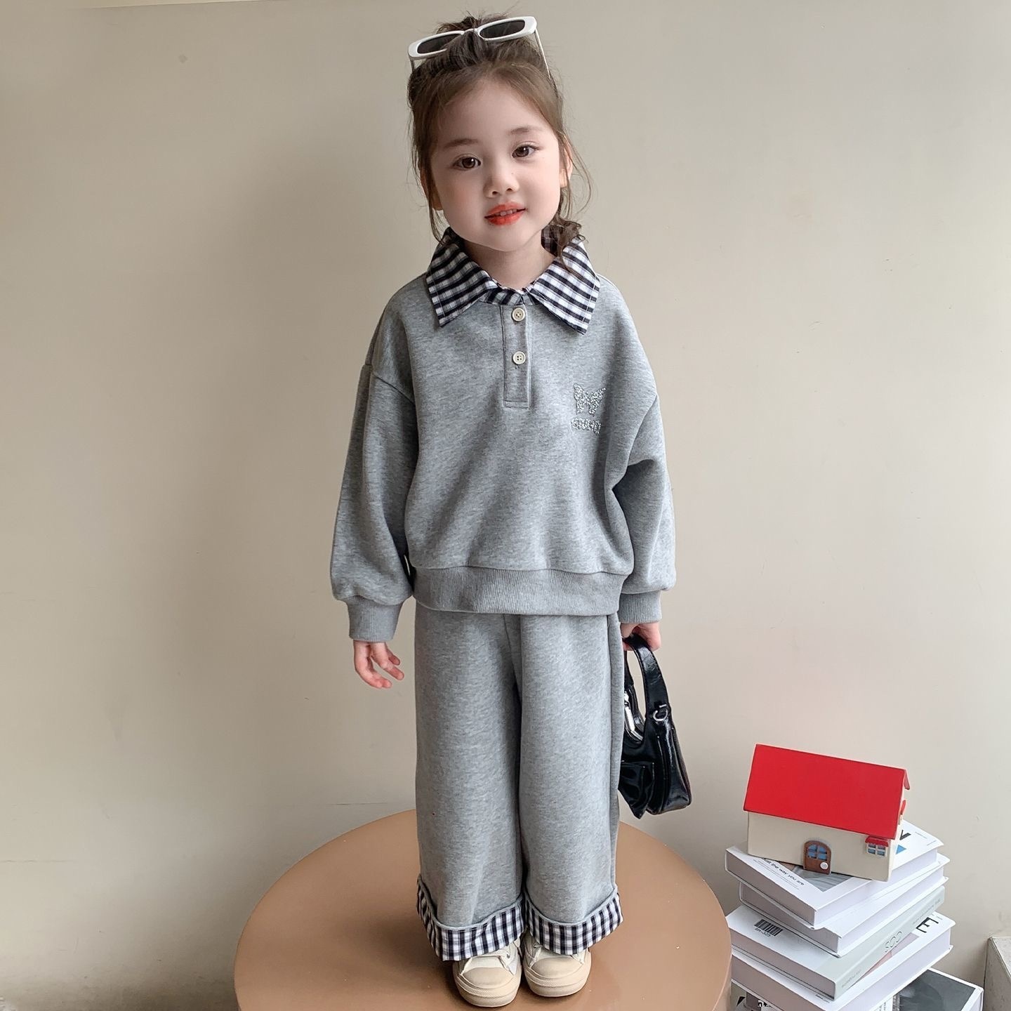K37. GRAY BABY SET