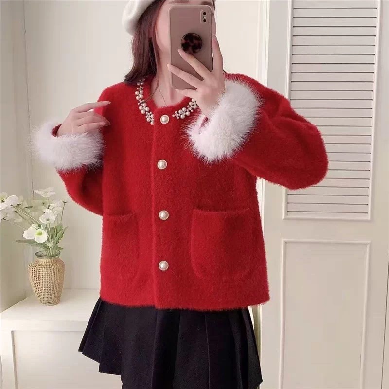 R16. RED MINK JACKET