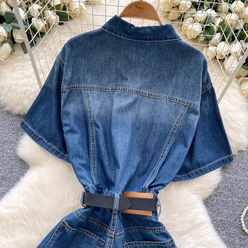 6752. SET DARK BLUE JEAN